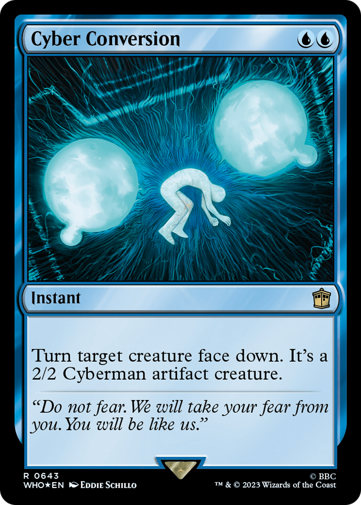Cyber Conversion (Surge Foil) [Doctor Who] | Game Master's Emporium (The New GME)