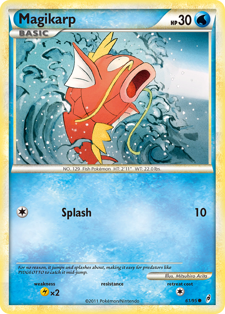 Magikarp (61/95) [HeartGold & SoulSilver: Call of Legends] | Game Master's Emporium (The New GME)