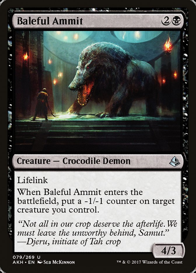Baleful Ammit [Amonkhet] | Game Master's Emporium (The New GME)