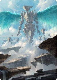 Celestial Colonnade Art Card [Zendikar Rising Art Series] | Game Master's Emporium (The New GME)