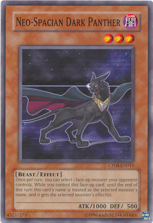 Neo-Spacian Dark Panther [CP08-EN015] Common | Game Master's Emporium (The New GME)