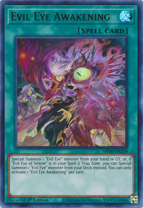 Evil Eye Awakening [MP20-EN239] Ultra Rare | Game Master's Emporium (The New GME)