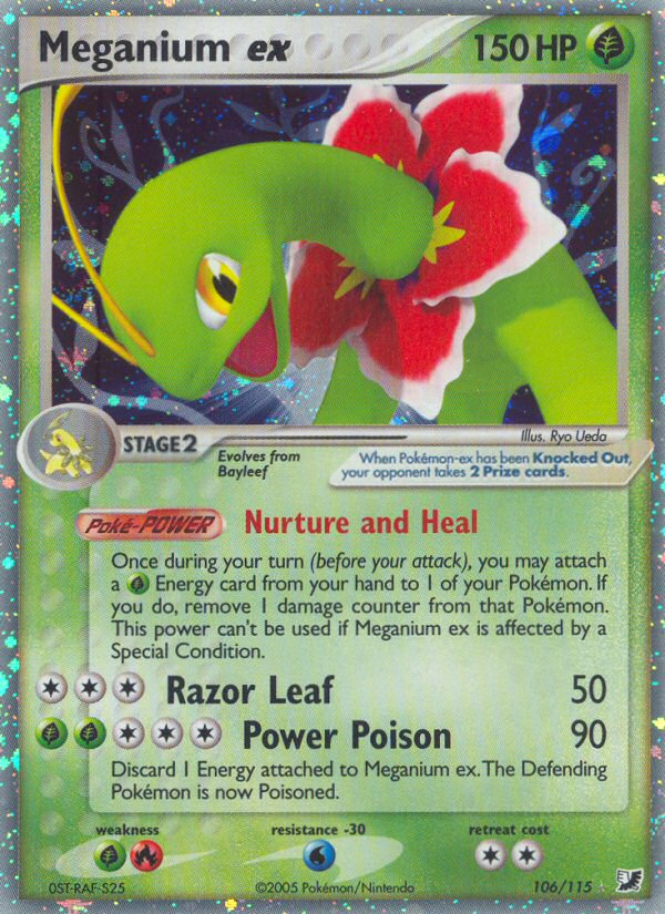 Meganium ex (106/115) [EX: Unseen Forces] | Game Master's Emporium (The New GME)