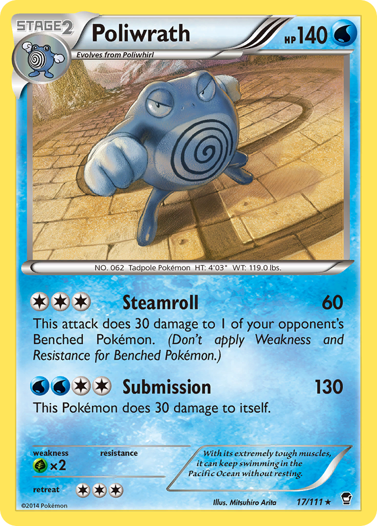 Poliwrath (17/111) [XY: Furious Fists] | Game Master's Emporium (The New GME)