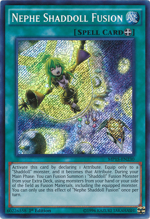 Nephe Shaddoll Fusion [MP15-EN230] Secret Rare | Game Master's Emporium (The New GME)