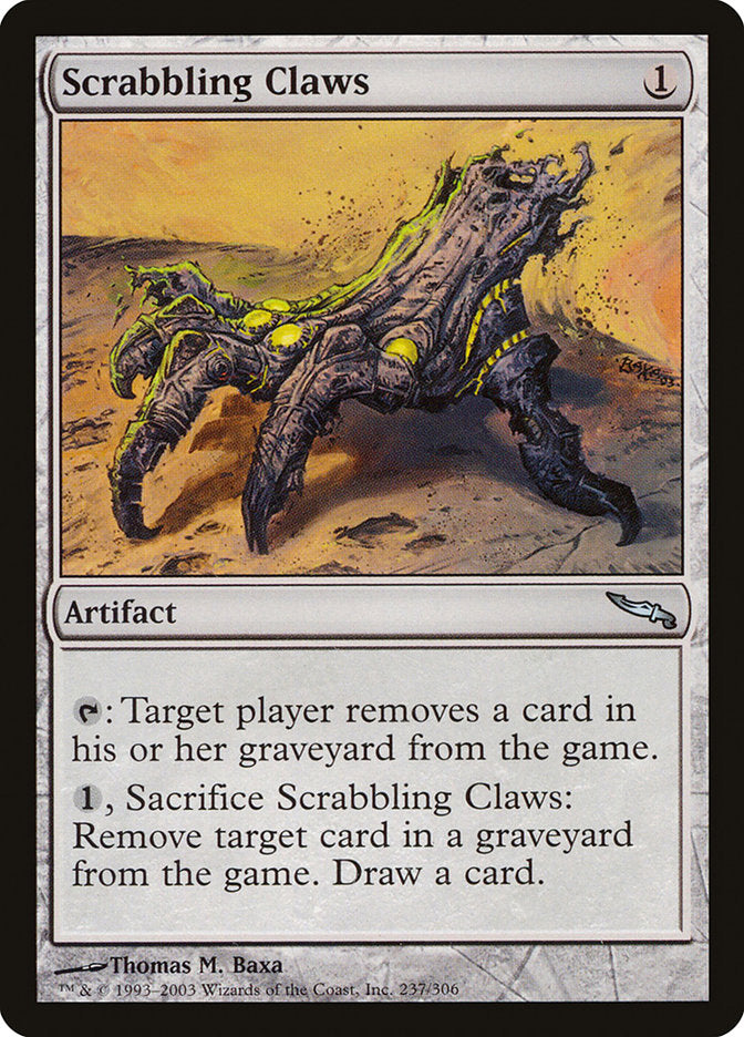 Scrabbling Claws [Mirrodin] | Game Master's Emporium (The New GME)