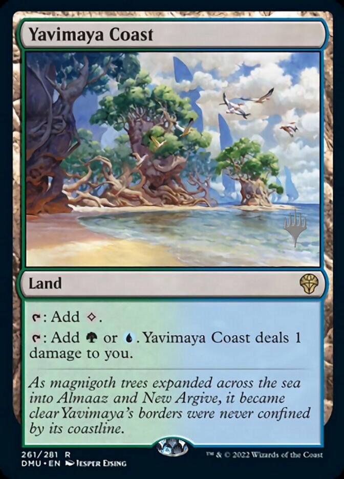 Yavimaya Coast (Promo Pack) [Dominaria United Promos] | Game Master's Emporium (The New GME)