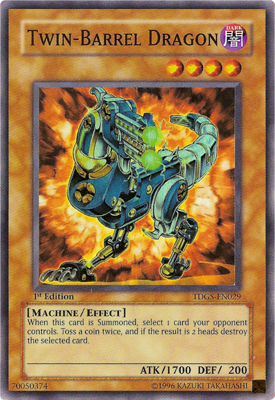 Twin-Barrel Dragon [TDGS-EN029] Super Rare | Game Master's Emporium (The New GME)