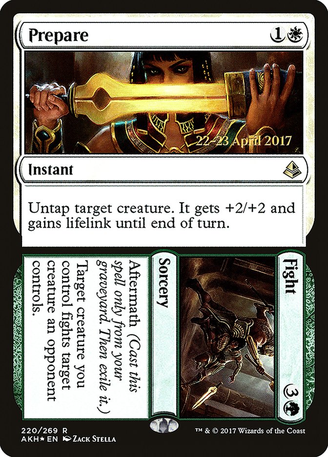 Prepare // Fight [Amonkhet Prerelease Promos] | Game Master's Emporium (The New GME)