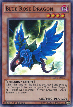 Blue Rose Dragon [LC5D-EN093] Super Rare | Game Master's Emporium (The New GME)