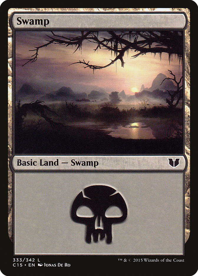 Swamp (333) [Commander 2015] | Game Master's Emporium (The New GME)