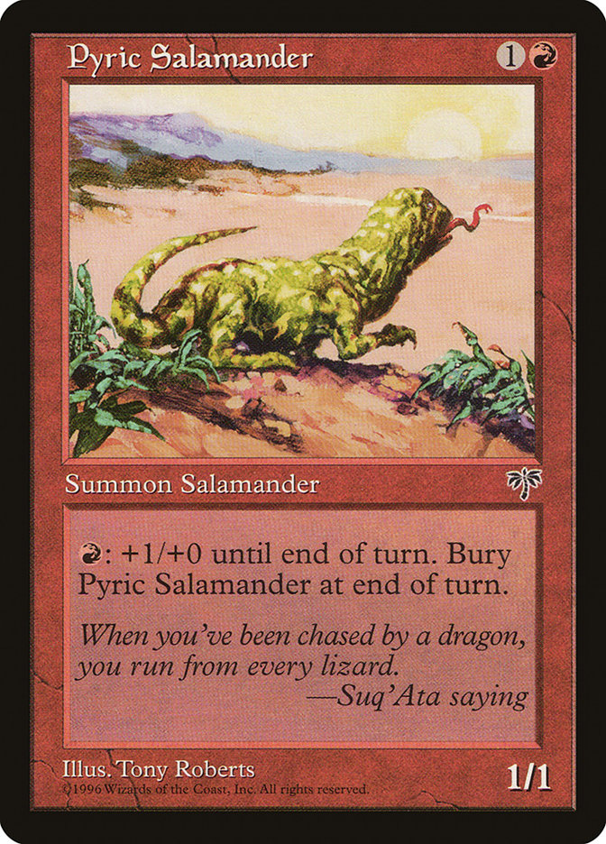 Pyric Salamander [Mirage] | Game Master's Emporium (The New GME)