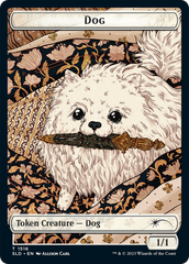 Dog // Cat Double-Sided Token [Secret Lair Commander Deck: Raining Cats and Dogs Tokens] | Game Master's Emporium (The New GME)