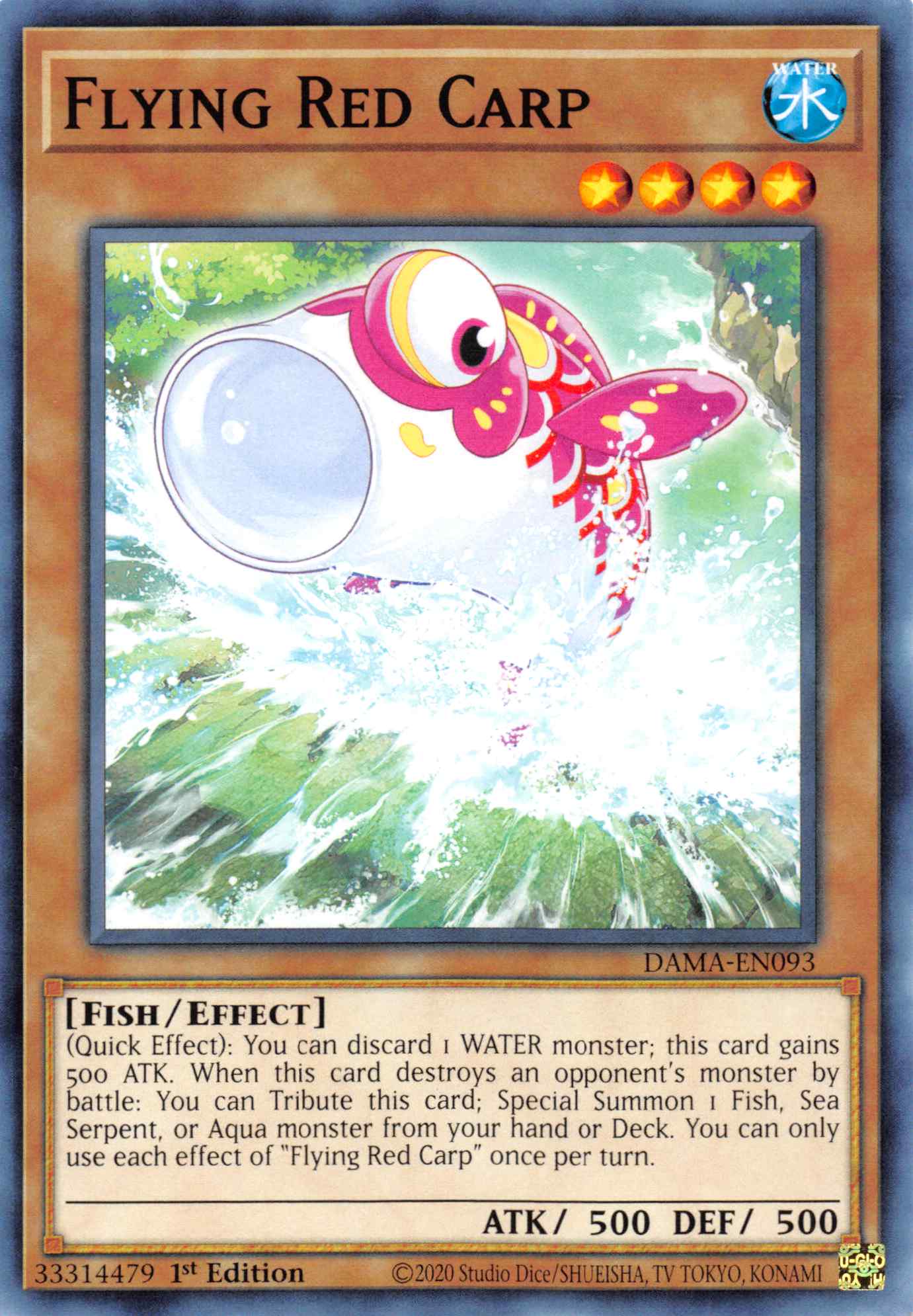 Flying Red Carp [DAMA-EN093] Common | Game Master's Emporium (The New GME)