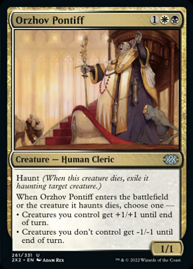 Orzhov Pontiff [Double Masters 2022] | Game Master's Emporium (The New GME)