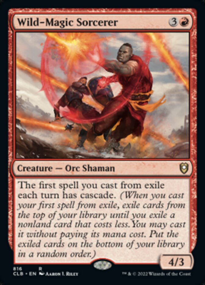 Wild-Magic Sorcerer [Commander Legends: Battle for Baldur's Gate] | Game Master's Emporium (The New GME)