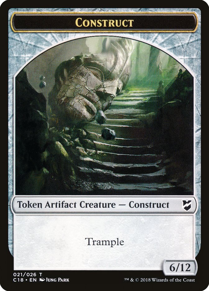 Construct Token (021/026) [Commander 2018 Tokens] | Game Master's Emporium (The New GME)