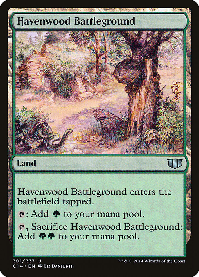 Havenwood Battleground [Commander 2014] | Game Master's Emporium (The New GME)