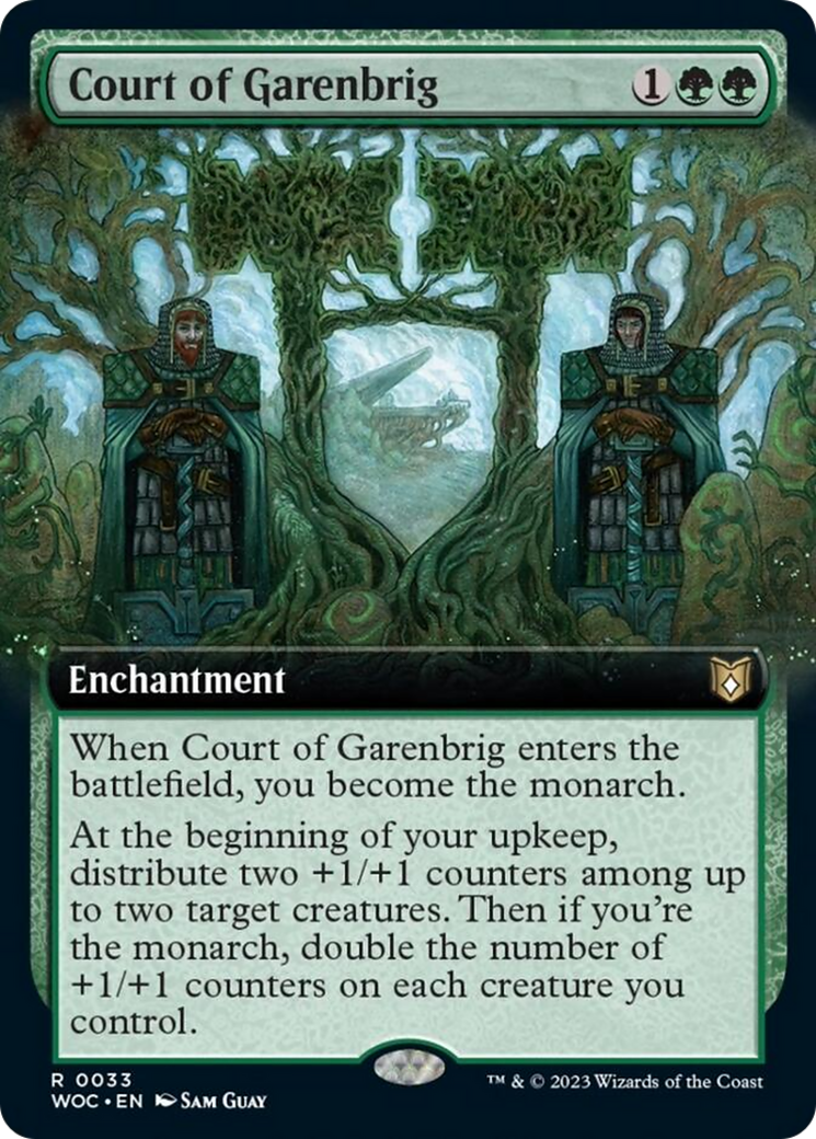 Court of Garenbrig (Extended Art) [Wilds of Eldraine Commander] | Game Master's Emporium (The New GME)