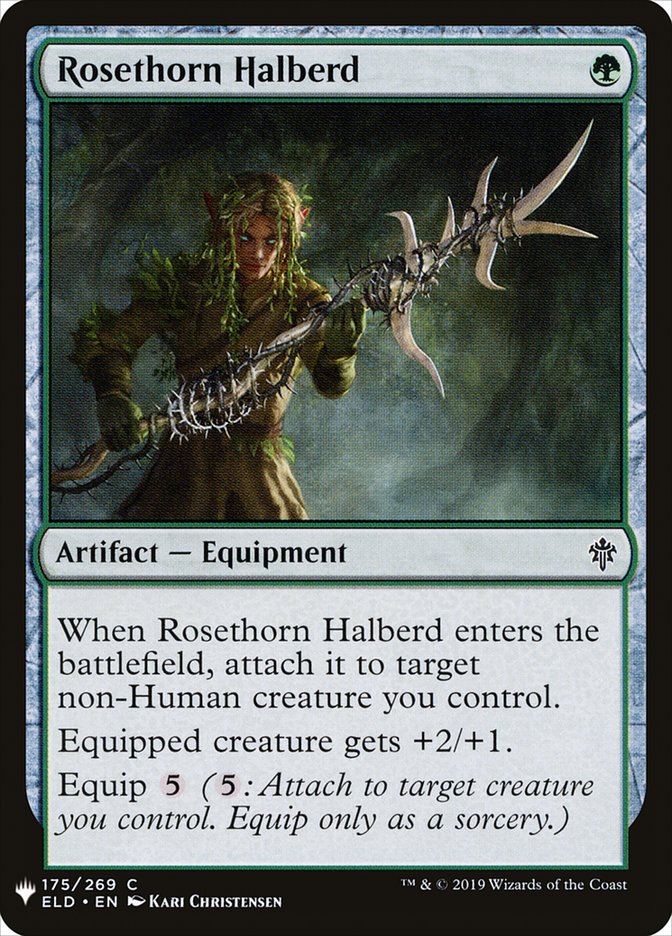 Rosethorn Halberd [Mystery Booster] | Game Master's Emporium (The New GME)