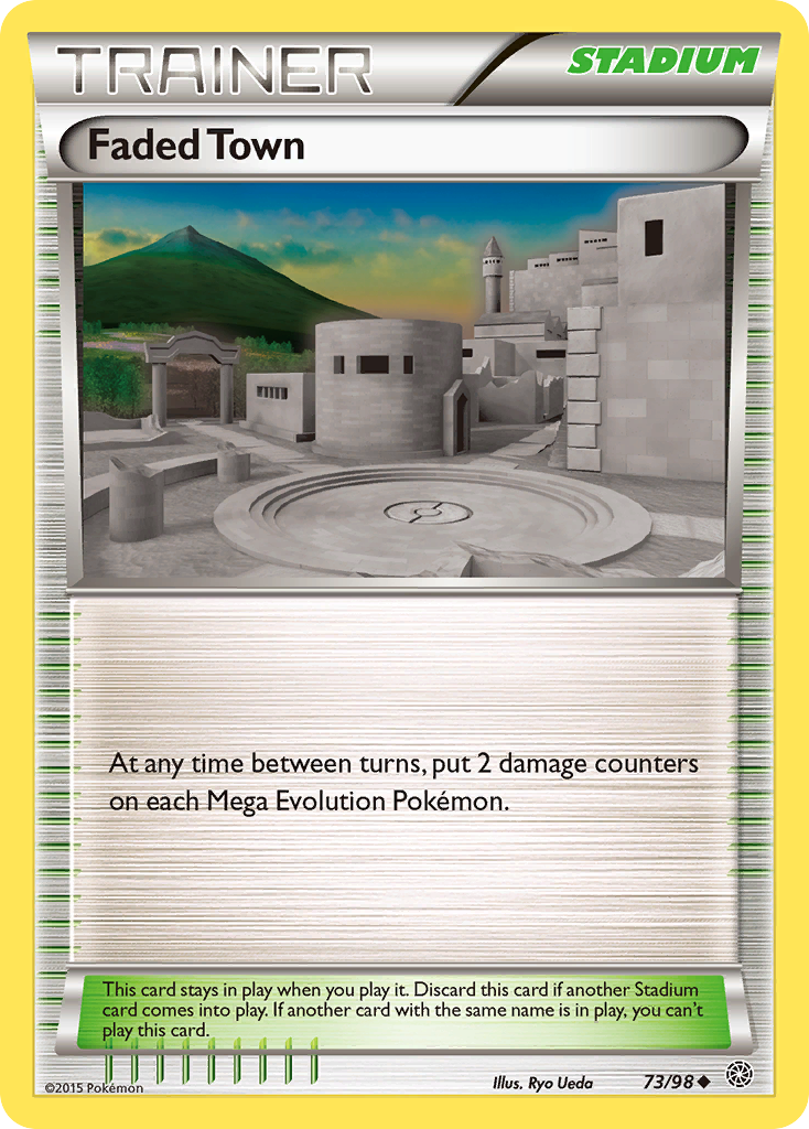 Faded Town (73/98) [XY: Ancient Origins] | Game Master's Emporium (The New GME)