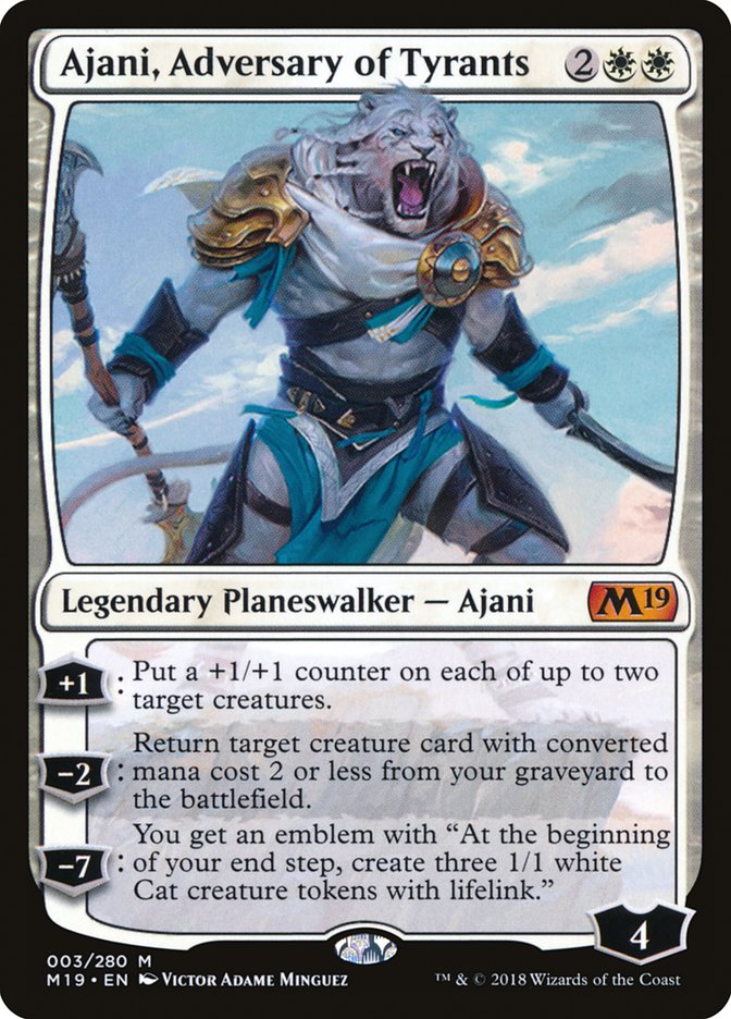 Ajani, Adversary of Tyrants [Core Set 2019] | Game Master's Emporium (The New GME)