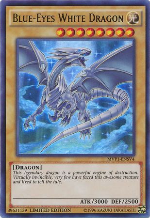 Blue-Eyes White Dragon [MVP1-ENSV4] Ultra Rare | Game Master's Emporium (The New GME)