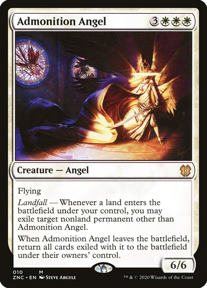 Admonition Angel [Zendikar Rising Commander] | Game Master's Emporium (The New GME)
