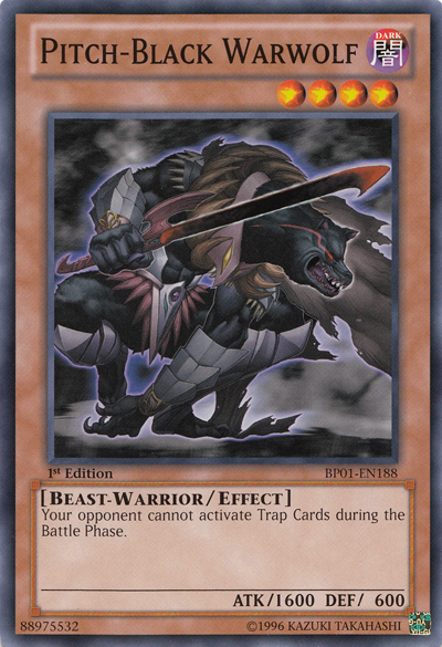 Pitch-Black Warwolf [BP01-EN188] Common | Game Master's Emporium (The New GME)