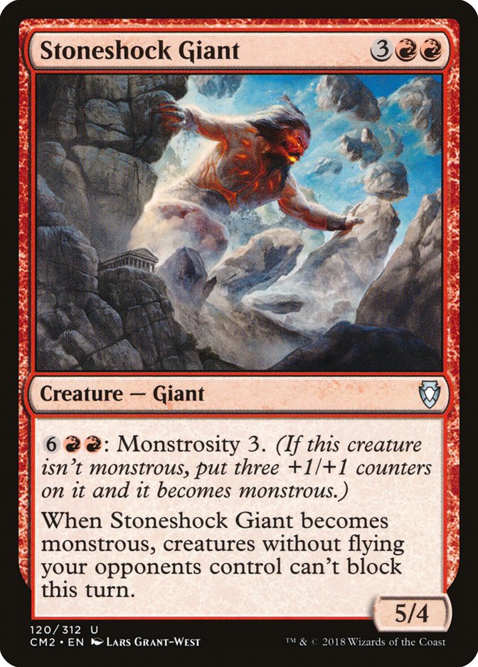 Stoneshock Giant [Commander Anthology Volume II] | Game Master's Emporium (The New GME)