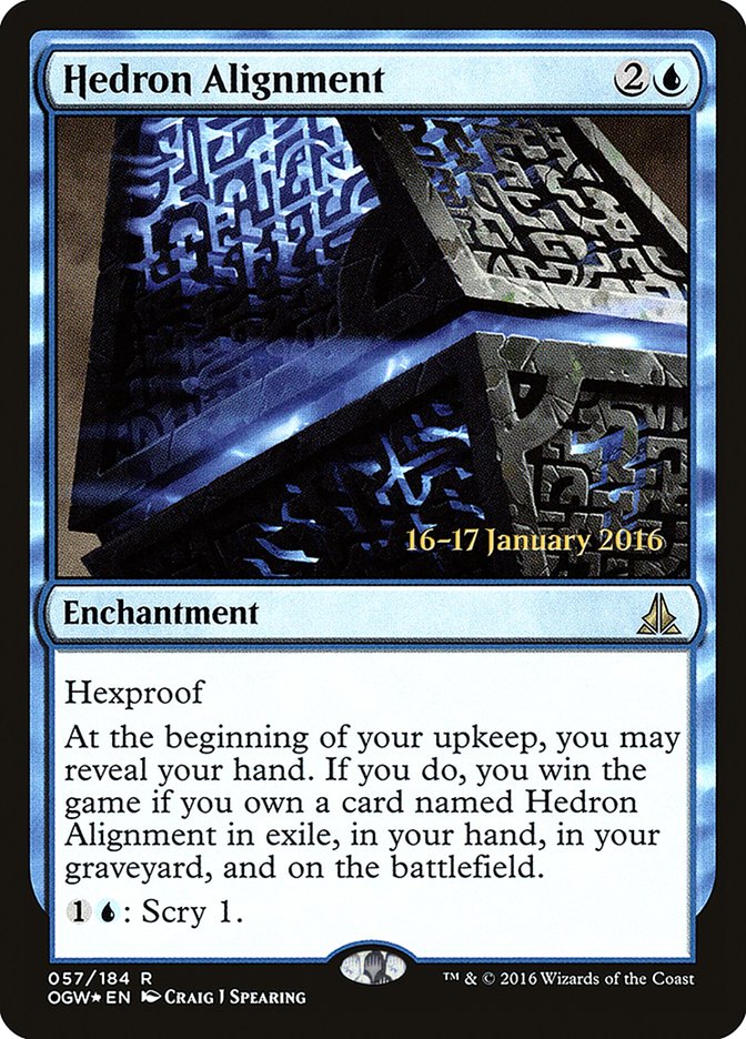 Hedron Alignment [Oath of the Gatewatch Prerelease Promos] | Game Master's Emporium (The New GME)