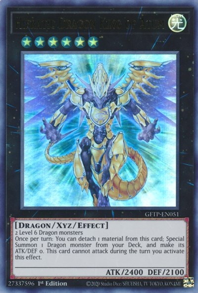 Hieratic Dragon King of Atum [GFTP-EN051] Ultra Rare | Game Master's Emporium (The New GME)
