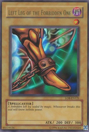 Left Leg of the Forbidden One [LOB-EN121] Ultra Rare | Game Master's Emporium (The New GME)