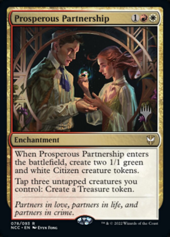 Prosperous Partnership (Promo Pack) [Streets of New Capenna Commander Promos] | Game Master's Emporium (The New GME)