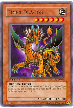 Tiger Dragon [CSOC-EN036] Rare | Game Master's Emporium (The New GME)