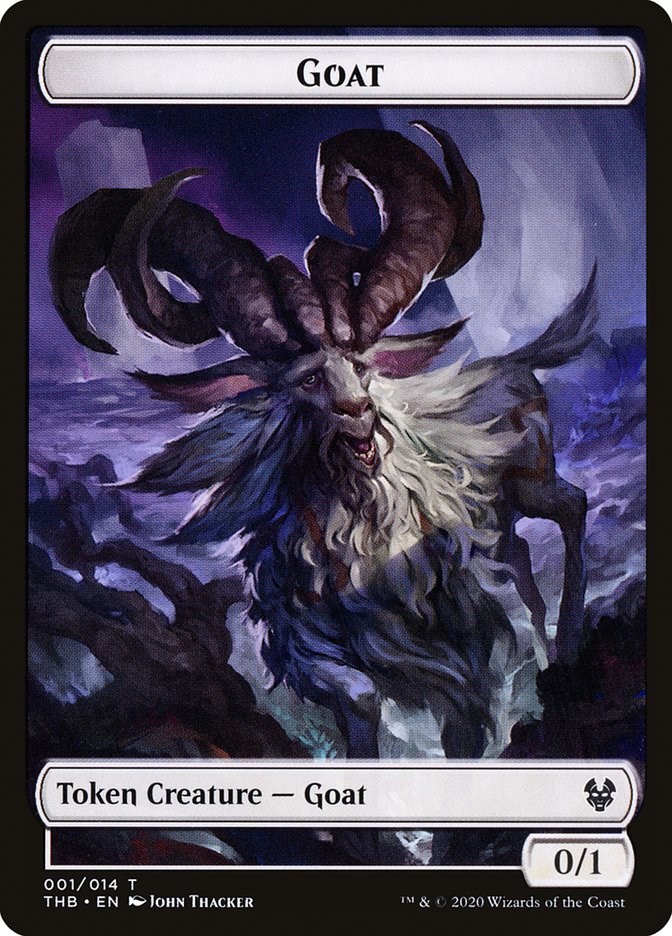 Goat Token [Theros Beyond Death Tokens] | Game Master's Emporium (The New GME)