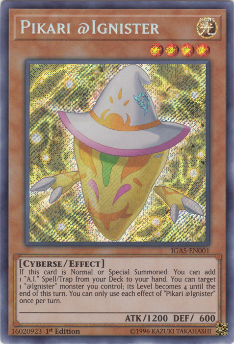 Pikari @Ignister [IGAS-EN001] Secret Rare | Game Master's Emporium (The New GME)
