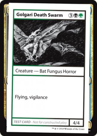 Golgari Death Swarm (2021 Edition) [Mystery Booster Playtest Cards] | Game Master's Emporium (The New GME)