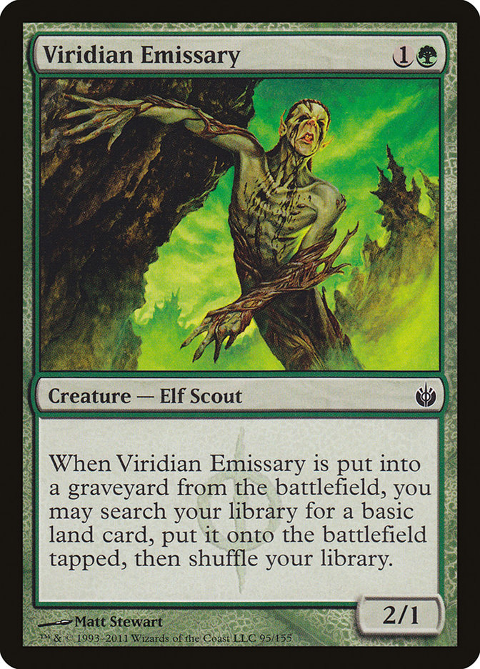 Viridian Emissary [Mirrodin Besieged] | Game Master's Emporium (The New GME)