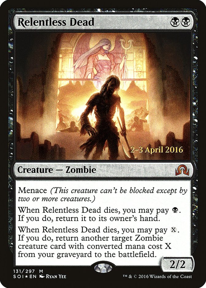 Relentless Dead [Shadows over Innistrad Prerelease Promos] | Game Master's Emporium (The New GME)