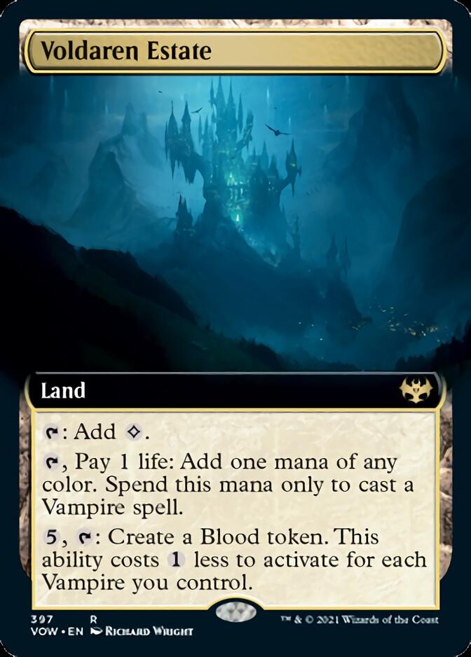 Voldaren Estate (Extended Art) [Innistrad: Crimson Vow] | Game Master's Emporium (The New GME)