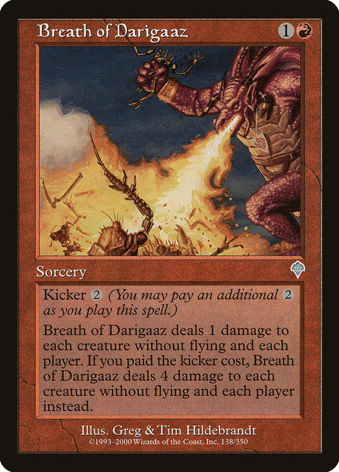 Breath of Darigaaz [Invasion] | Game Master's Emporium (The New GME)