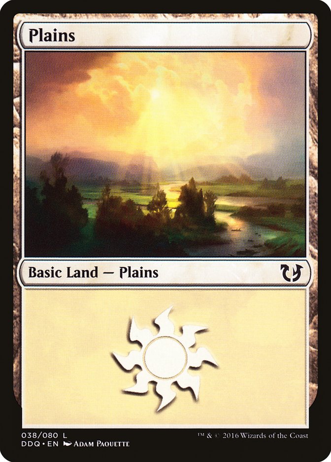 Plains (38) [Duel Decks: Blessed vs. Cursed] | Game Master's Emporium (The New GME)