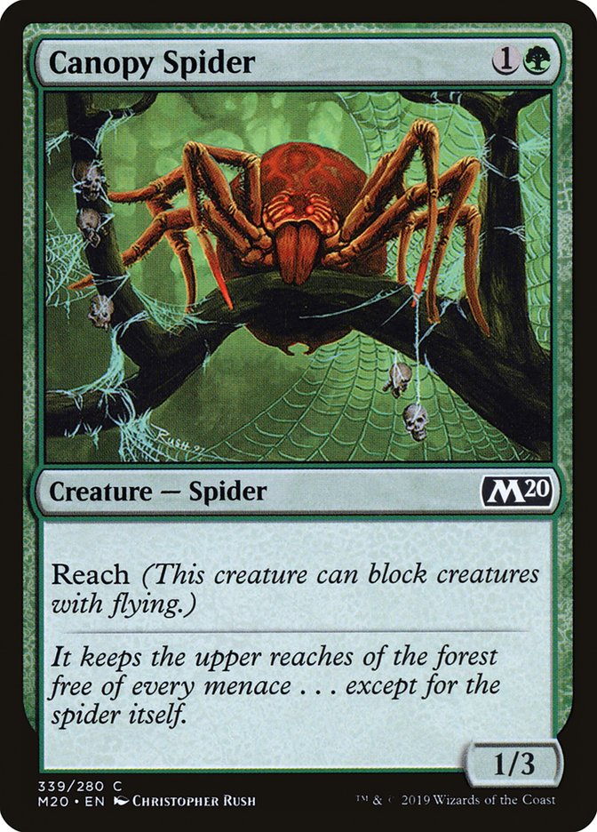 Canopy Spider [Core Set 2020] | Game Master's Emporium (The New GME)