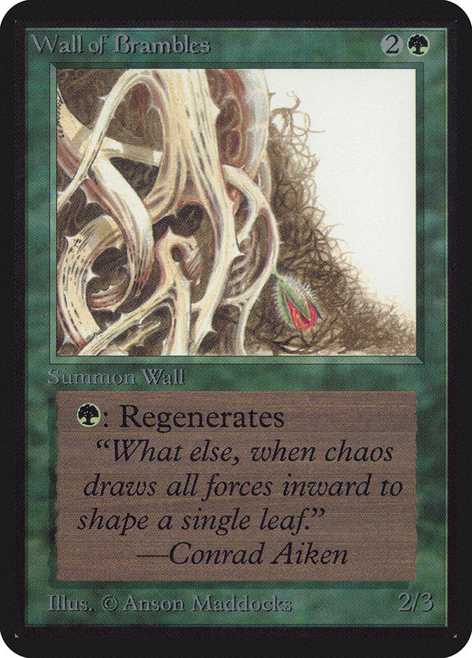 Wall of Brambles [Alpha Edition] | Game Master's Emporium (The New GME)