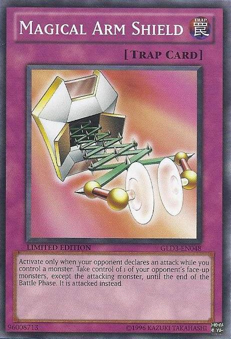 Magical Arm Shield [GLD3-EN048] Common | Game Master's Emporium (The New GME)