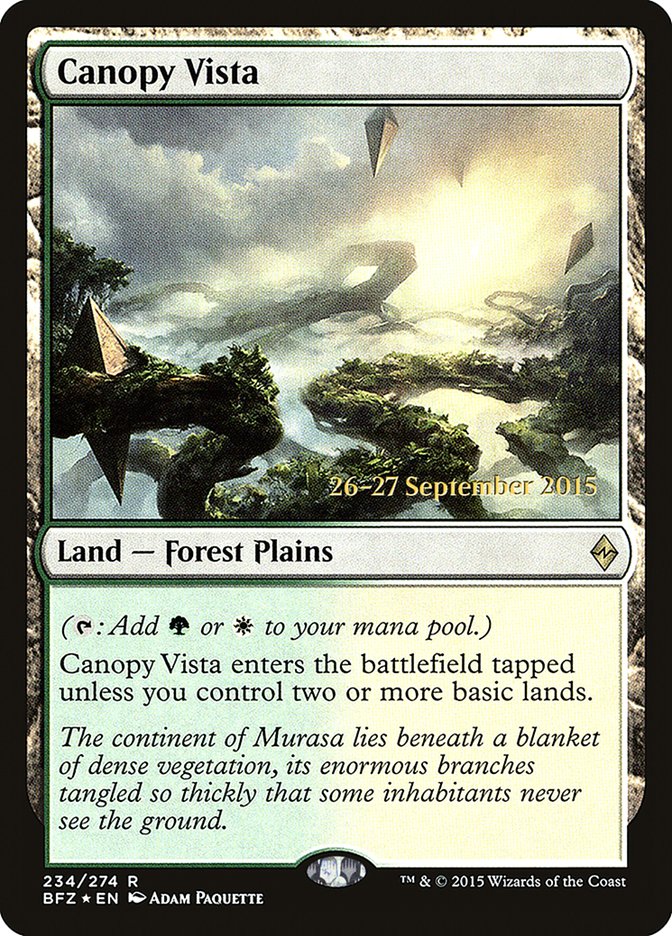 Canopy Vista [Battle for Zendikar Prerelease Promos] | Game Master's Emporium (The New GME)