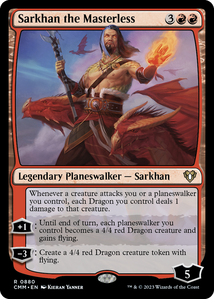 Sarkhan the Masterless [Commander Masters] | Game Master's Emporium (The New GME)