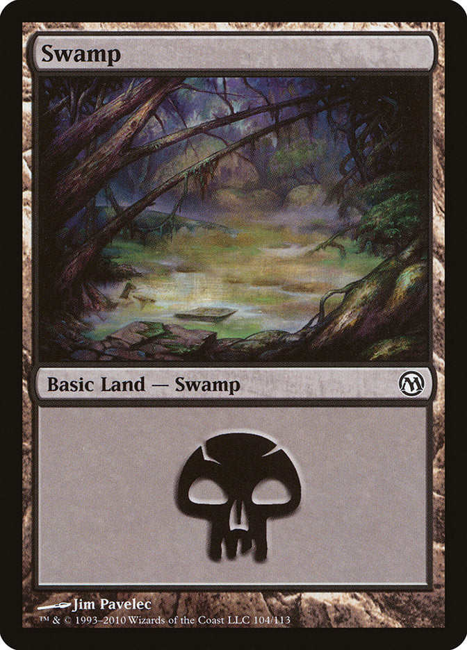 Swamp (104) [Duels of the Planeswalkers] | Game Master's Emporium (The New GME)