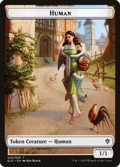 Human Double-Sided Token [Challenger Decks 2020 Tokens] | Game Master's Emporium (The New GME)